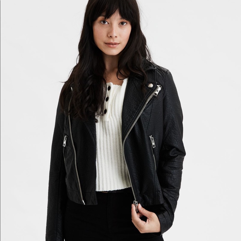 Leather jacket